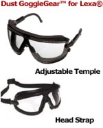 AOSafety F9603 Gogglegear Black Frame