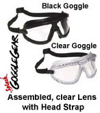AOSafety Splash Gogglegear (Med) clear shroud w/lens